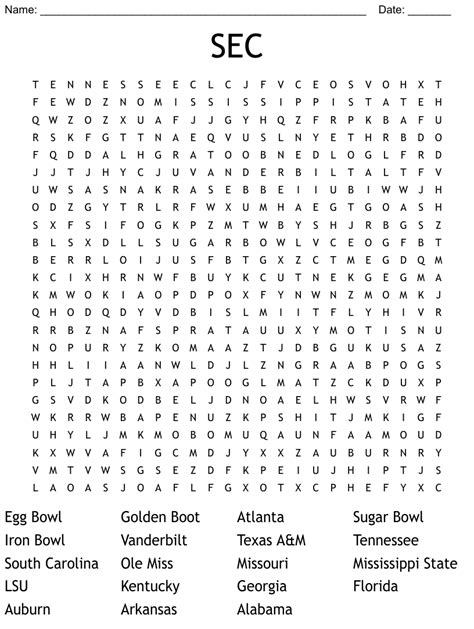 SEC Search.